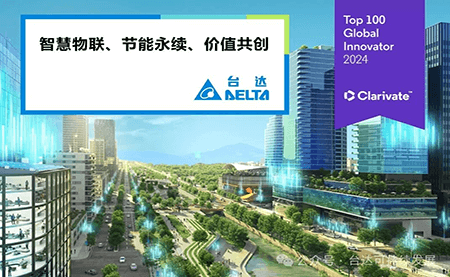 連續三年入選！臺達再登全球百強創新機構